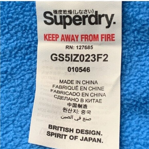 Superdry original windcheater Japan women’s black ski jacket size S - Picture 14 of 16